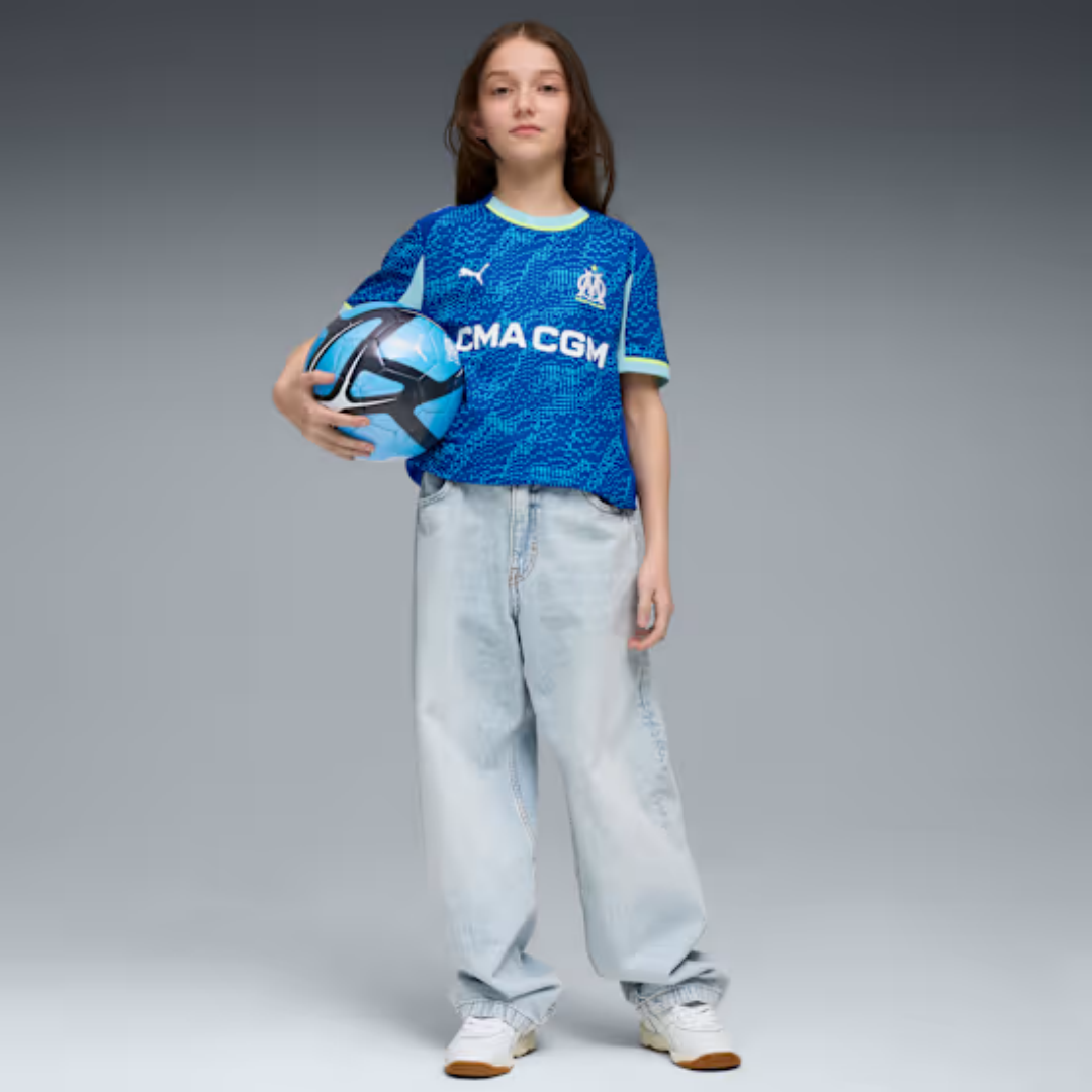 Kid's Olympique Marseille Third Kit 2025/26
