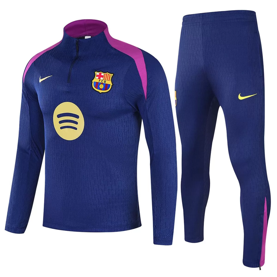 Barcelona 1/4 Zipper Sweat Kit(Top+Pants) 2025/26