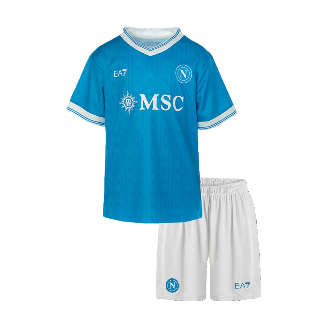 Kid's SSC Napoli Home Kit 2025/26