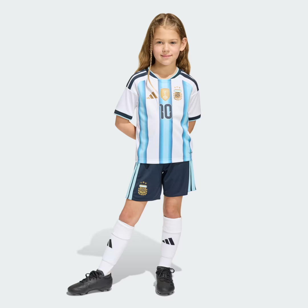 Kid's Argentina Home Kit World Cup 2026