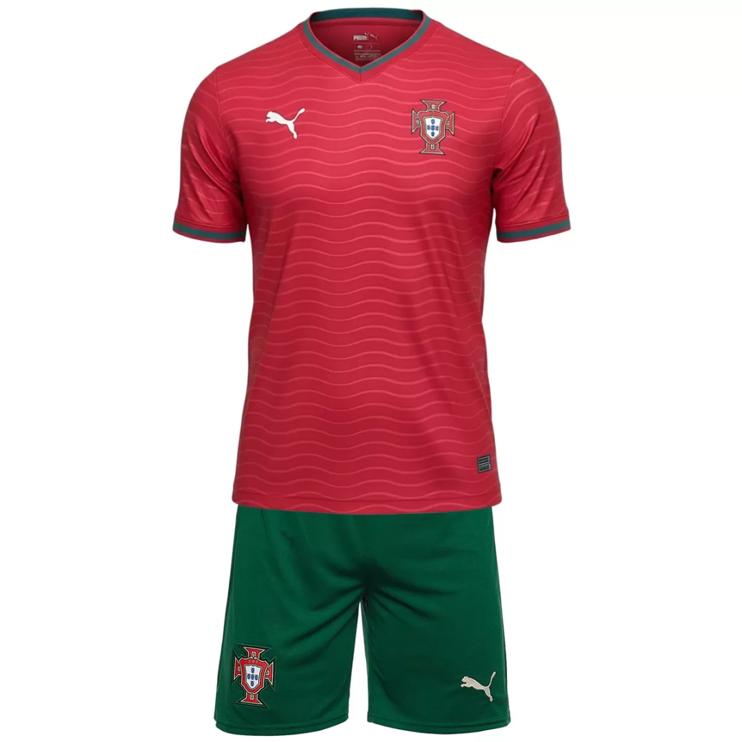Kid's Portugal Home Kit World Cup 2026