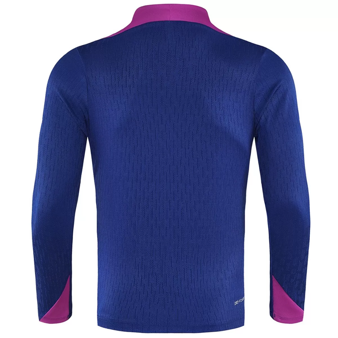 Kid's Barcelona 1/4 Zipper Sweat Kit(Top+Pants) Navy 2025/26