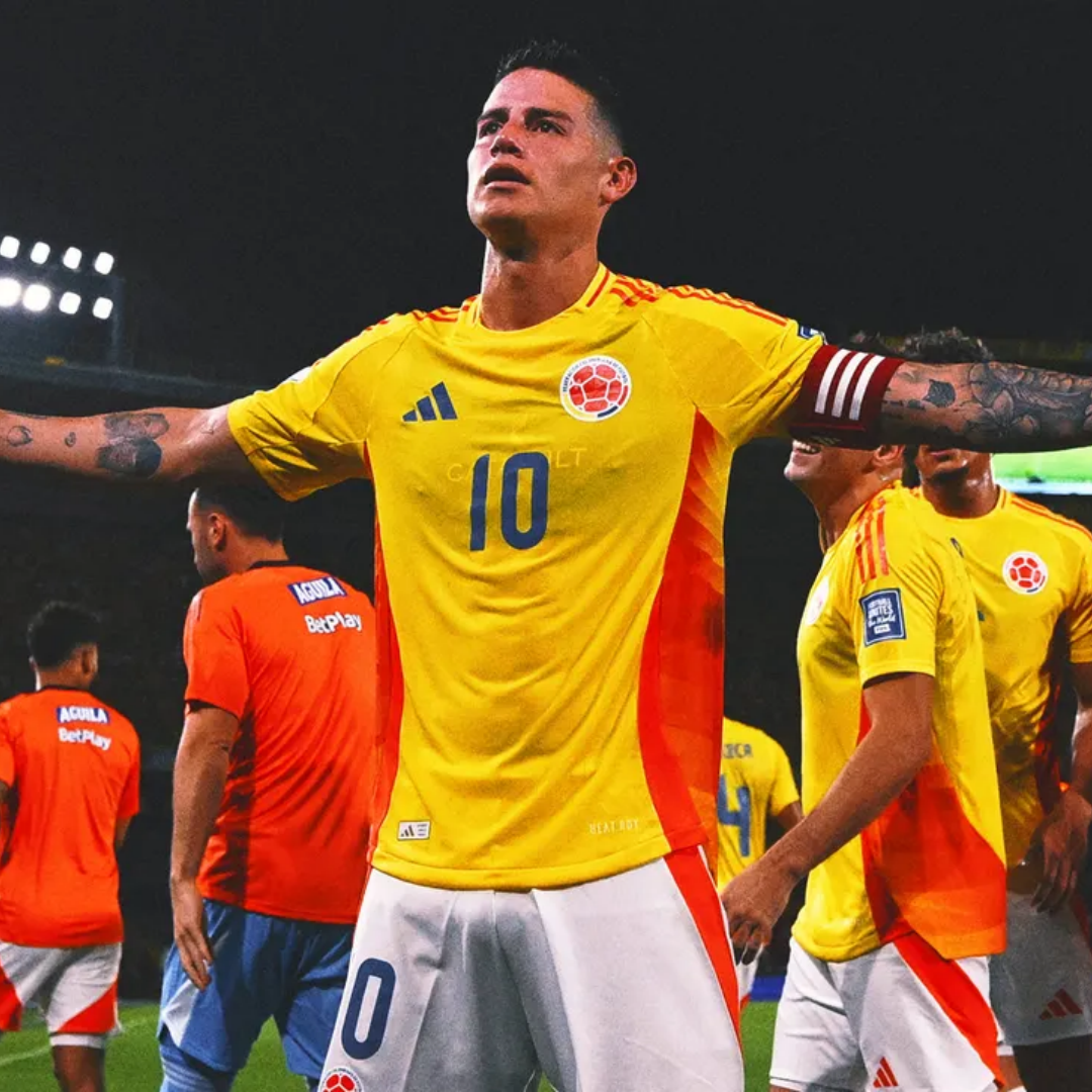 Player Version Colombia Home Authentic Jersey World Cup 2026