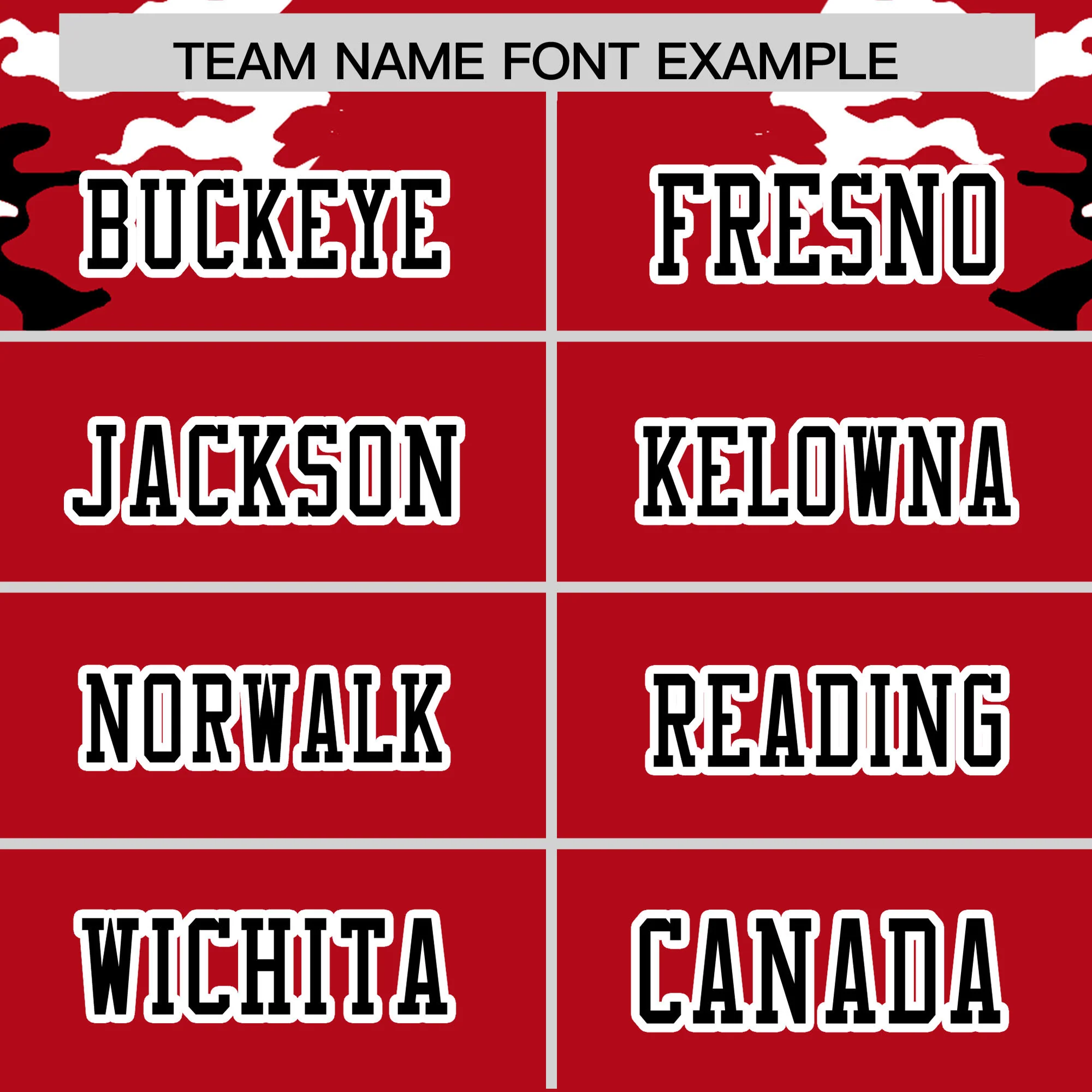 Custom  Red Black-White Mesh Camo Football Jersey