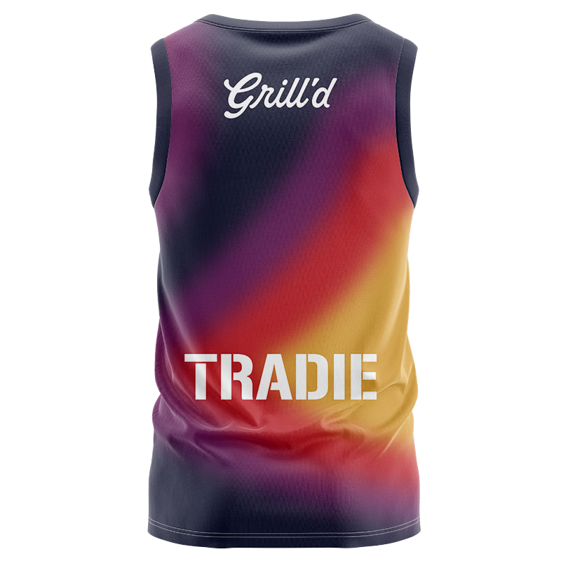 NRL Melbourne Storm 2024 Captain's Run Singlet
