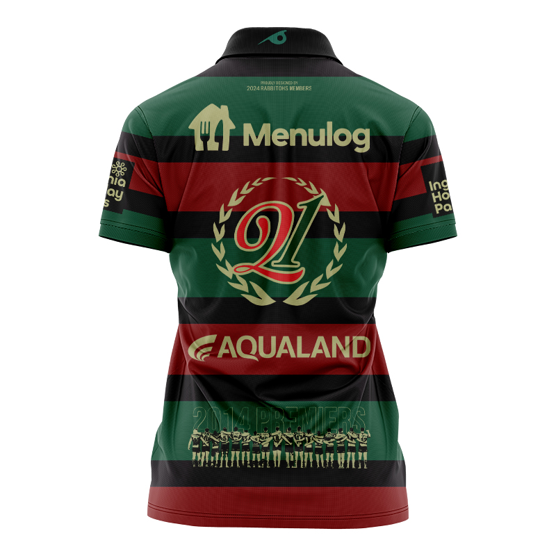 Women's NRL South Sydney Rabbitohs 2024 Members Polo Shirt