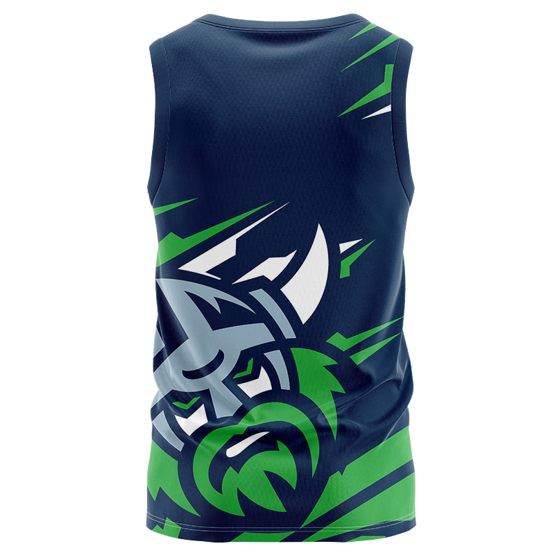 NRL Canberra Raiders 2024 'FISHFINDER' Singlet
