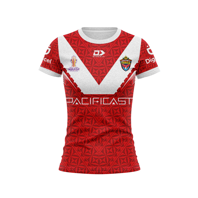 Women's Tonga 2022 RWC Home Jersey