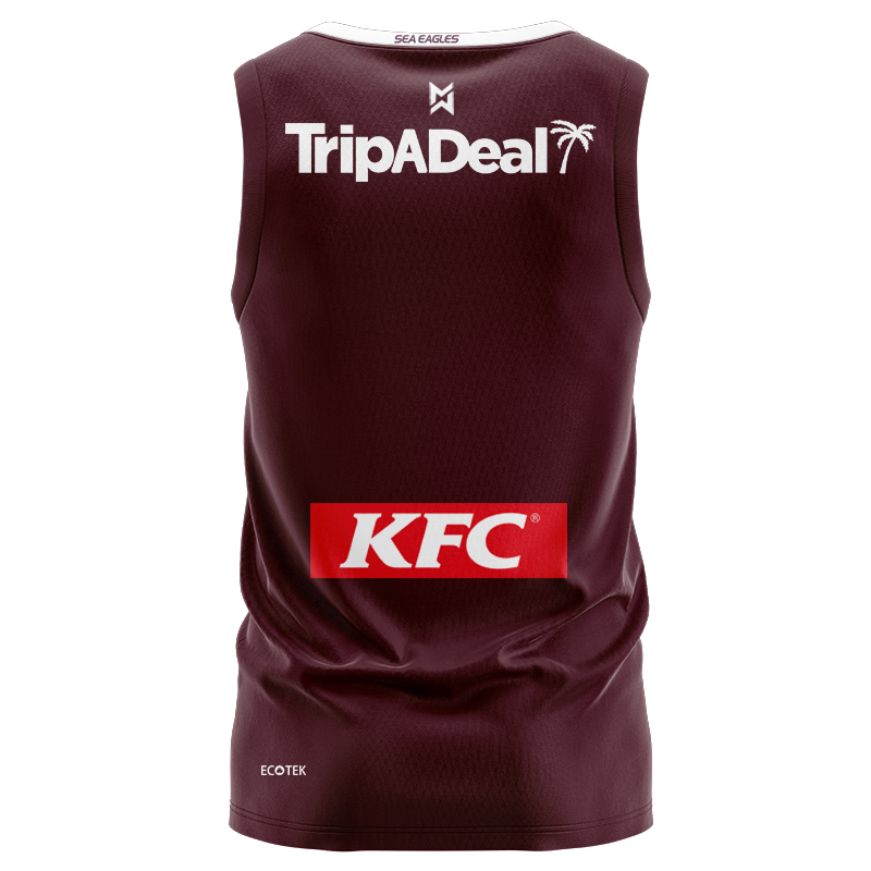 NRL Manly Warringah Sea Eagles 2024 Community Singlet