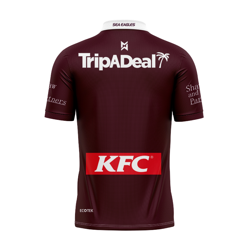 NRL Manly Warringah Sea Eagles 2024 Community Polo Shirt