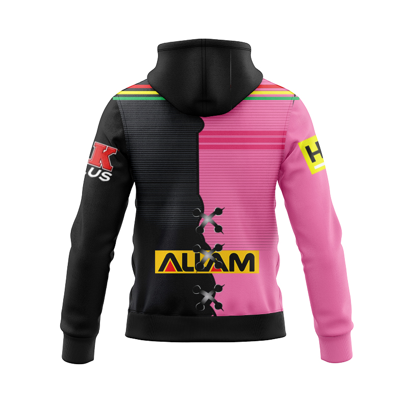NRL Penrith Panthers 2023 Mix Zipper Hoodie