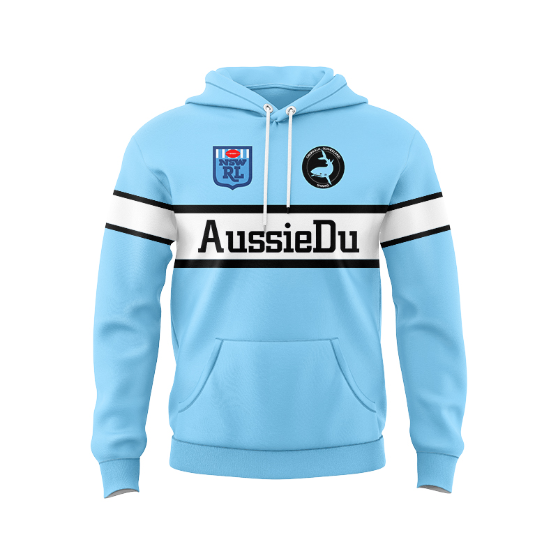 NRL Cronulla-Sutherland Sharks 1988 Retro Hoodie