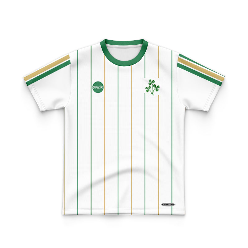 Kid's Ireland 1983-1984 Away Retro Jersey