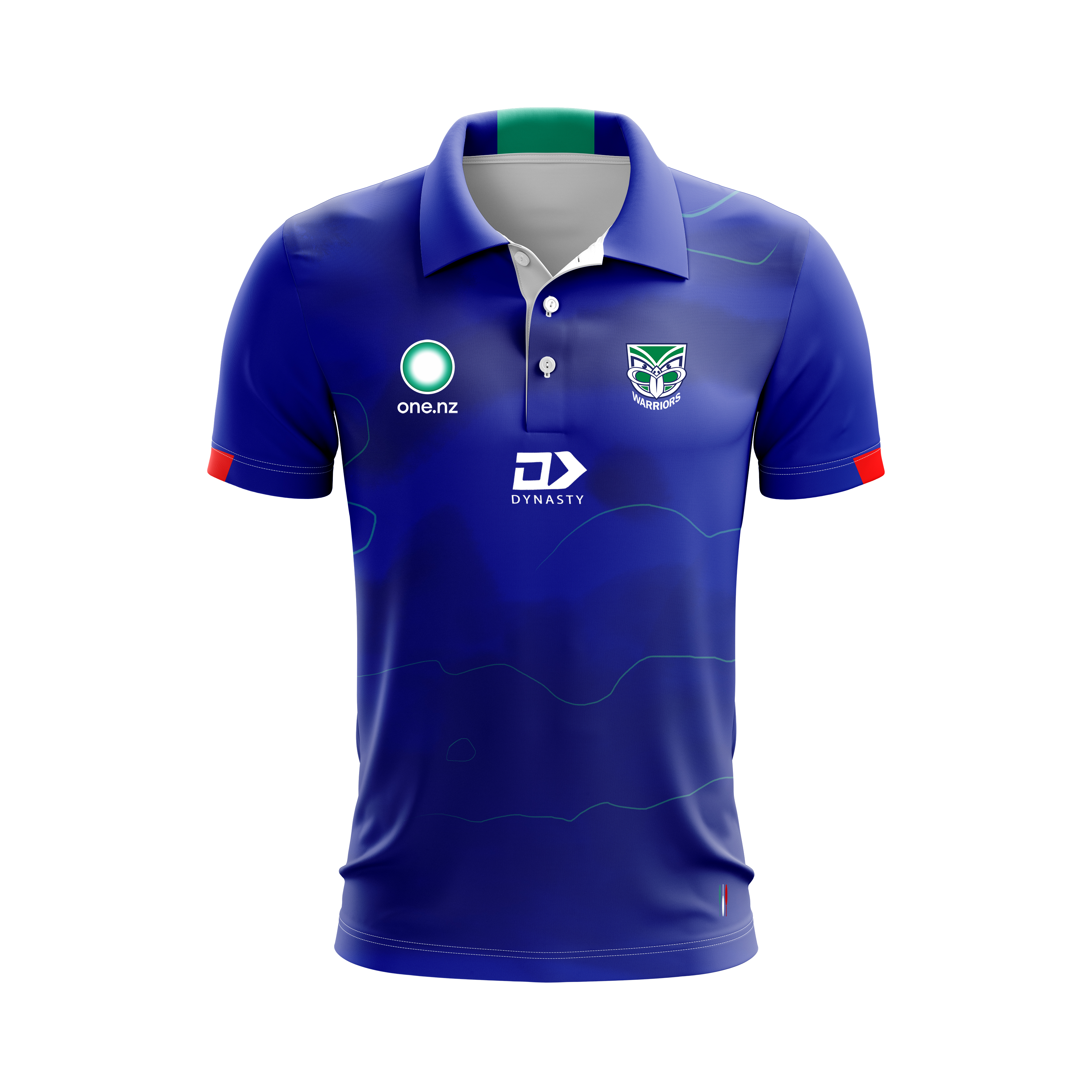 NRL New Zealand Warriors 2024 Dynasty Training Polo Shirt