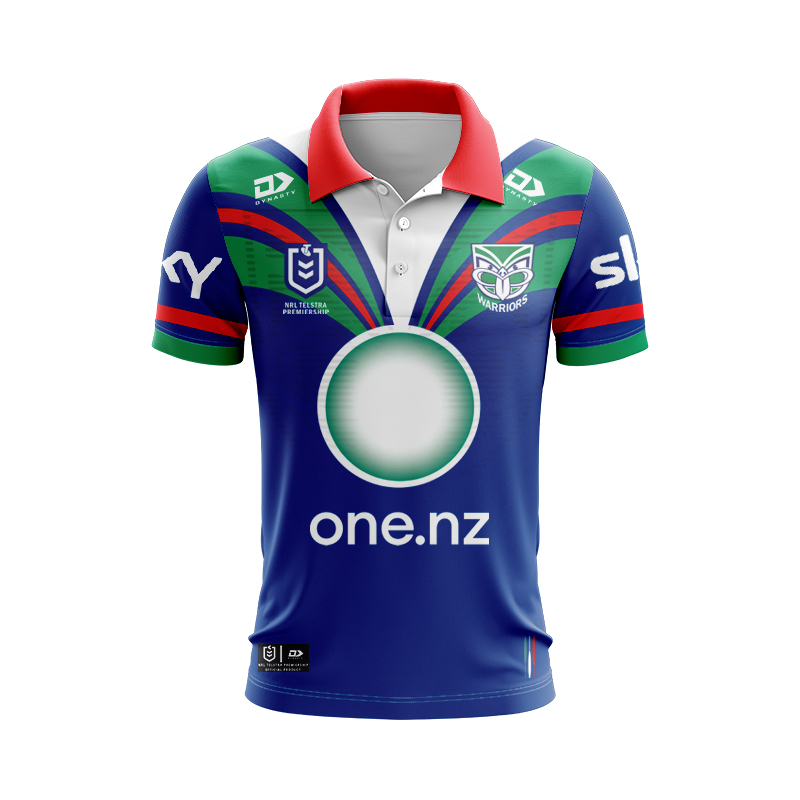 NRL New Zealand Warriors 2024 Players Fit Home Jersey