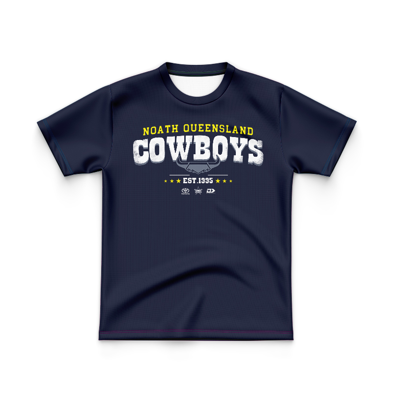 Kid's NRL North Queensland Cowboys 2024 Graphic Jersey