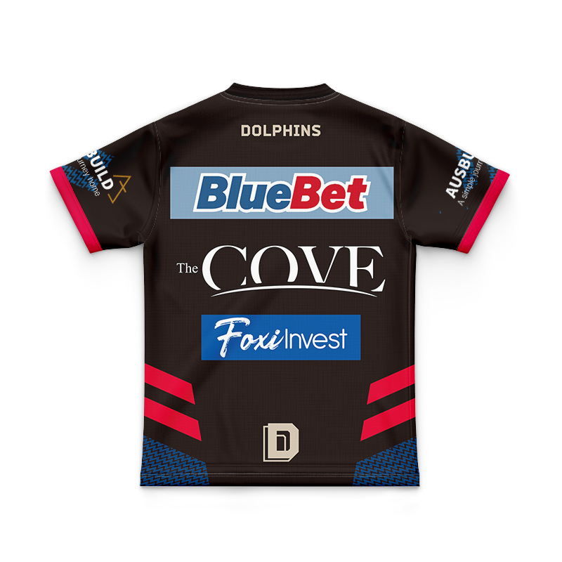 Kid's Dolphins 2023 Training Jersey Black