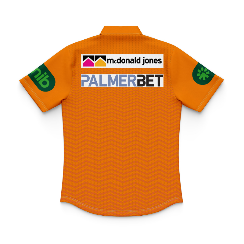 Kid's NRL Newcastle Knights 2024 Mining Training Polo Shirt