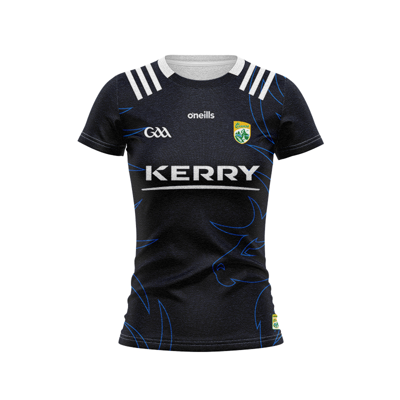 Women's Kerry GAA 2-Stripe 2023 Away Jersey