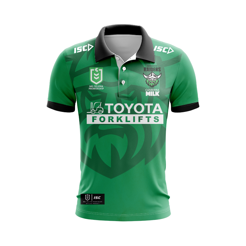 NRL Canberra Raiders 2024 Alternate Polo Shirt