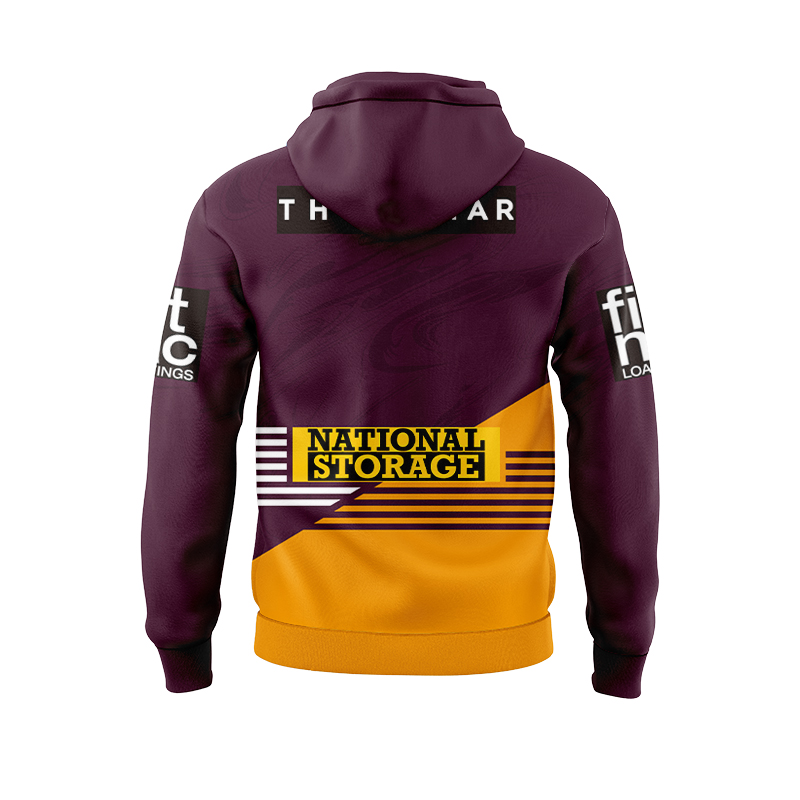NRL Brisbane Broncos 2024 Home Hoodie