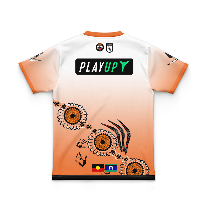 Kid's NRL Wests Tigers 2024 Indigenous Jersey