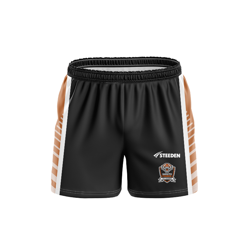 NRL Wests Tigers 2024 Training Shorts