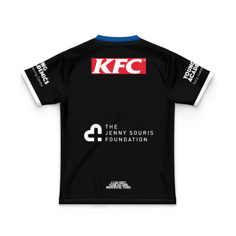 Kid's NRL Canterbury-Bankstown Bulldogs 2024 Warm Up Jersey