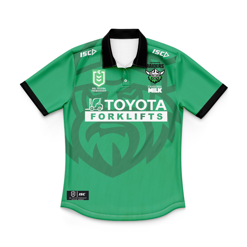 Kid's NRL Canberra Raiders 2024 Alternate Polo Shirt