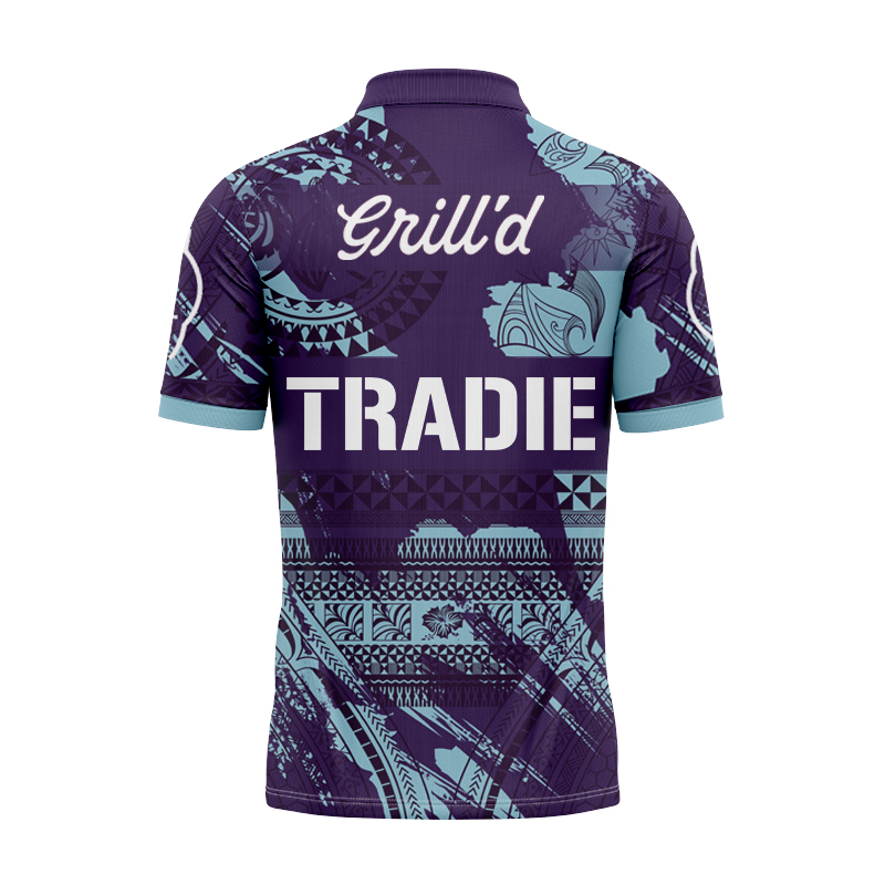 NRL Melbourne Storm 2024 Multicultural Polo Shirt