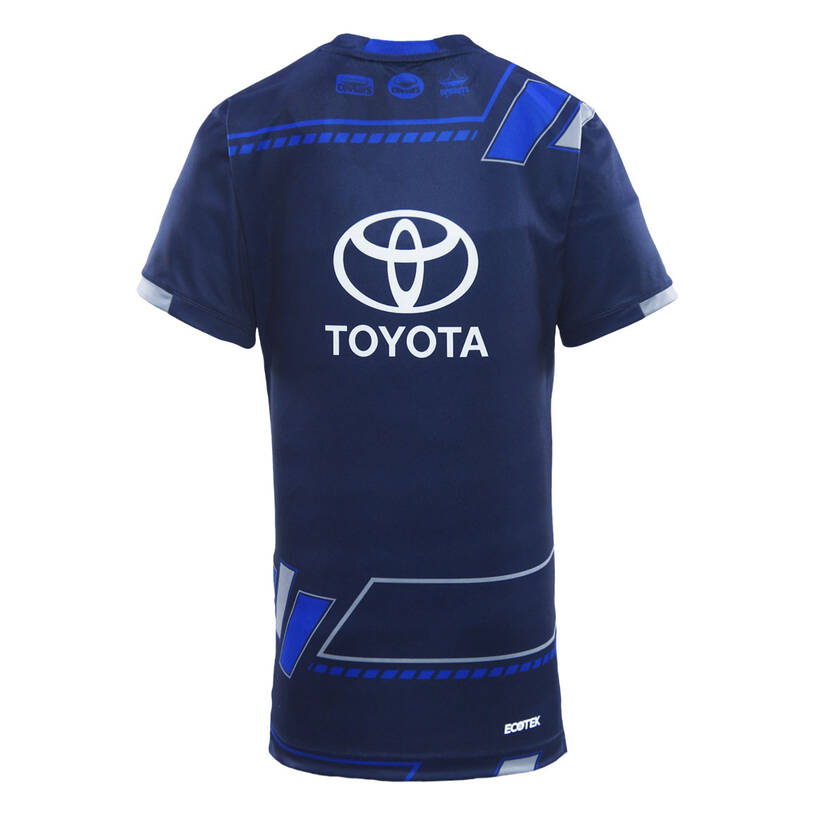 Kid's NRL North Queensland Cowboys 2025 Navy Training Jersey