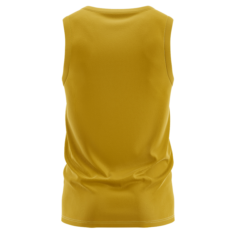 Men's Ireland GAA 2023 Yellow Sleeveless Jersey