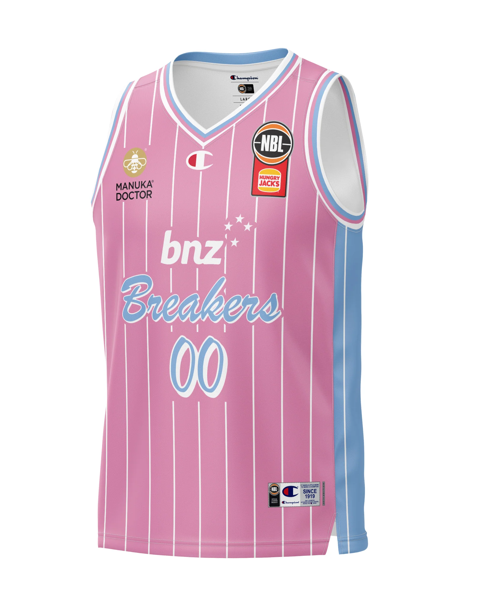 New Zealand Breakers 24/25 HoopsFest Jersey - Personalised