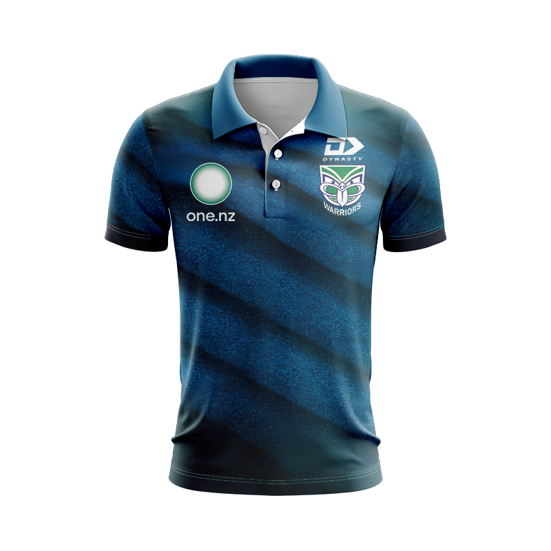 NRL New Zealand Warriors 2025 Coaches Training Polo Shirt