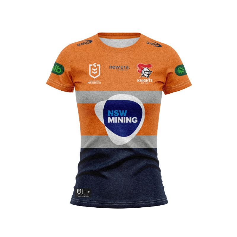 Women's NRL Newcastle Knights 2024 Retail Mining Jersey