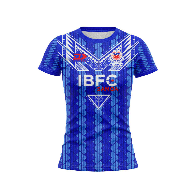 Women's Toa Samoa Rugby League 2024 Home Jersey