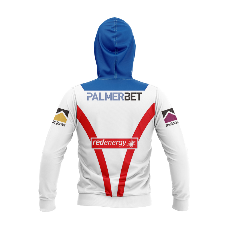 Kid's NRL Newcastle Knights 2024 Away Hoodie