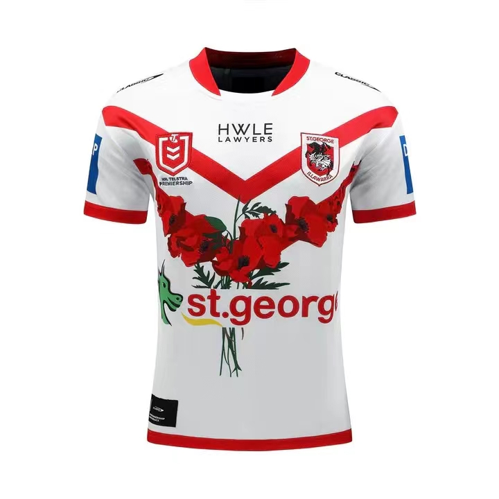 St George Illawarra Dragons 2024 ANZAC Commemorative Jersey