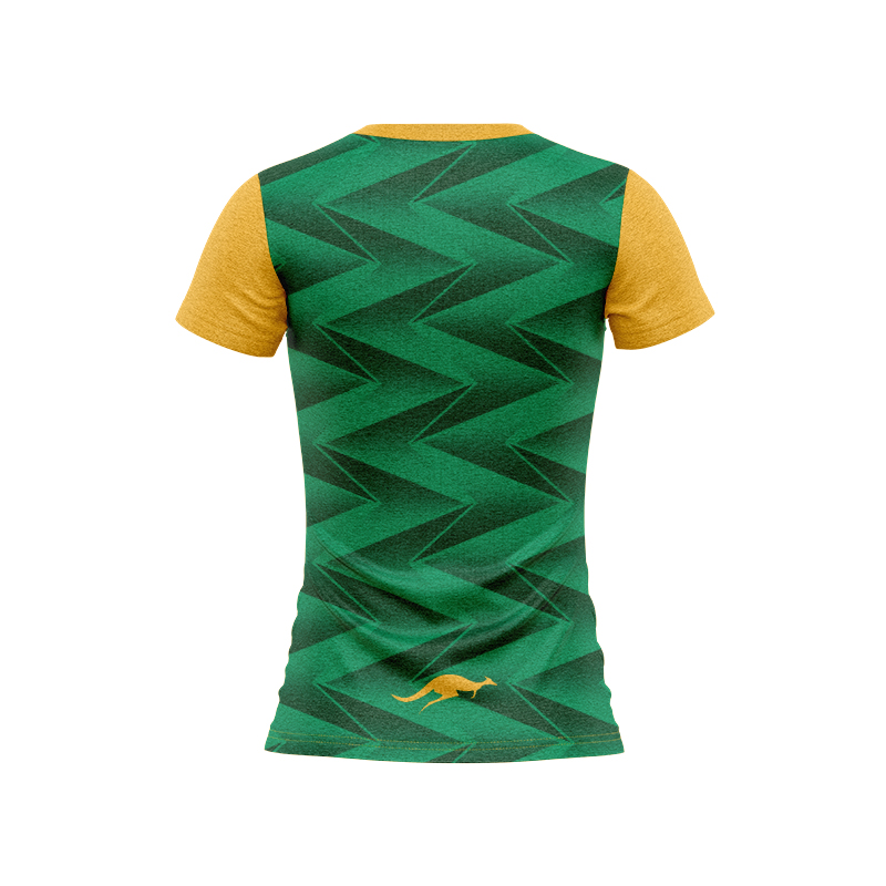 Women's Australia Kangaroos 2024 Green Pro Training Jersey