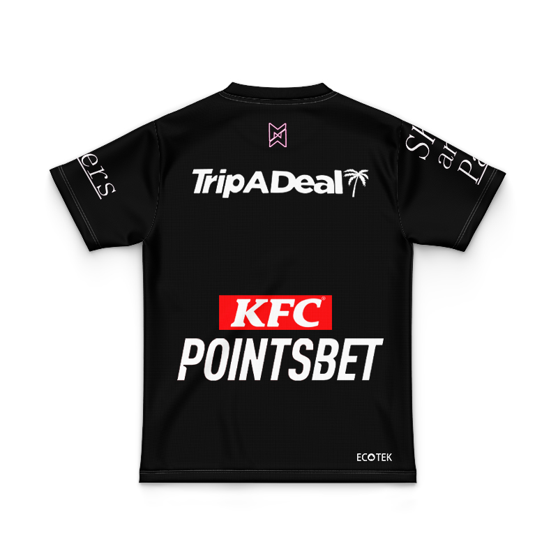 Kid's NRL Manly Warringah Sea Eagles 2024 Black Warm Up Jersey