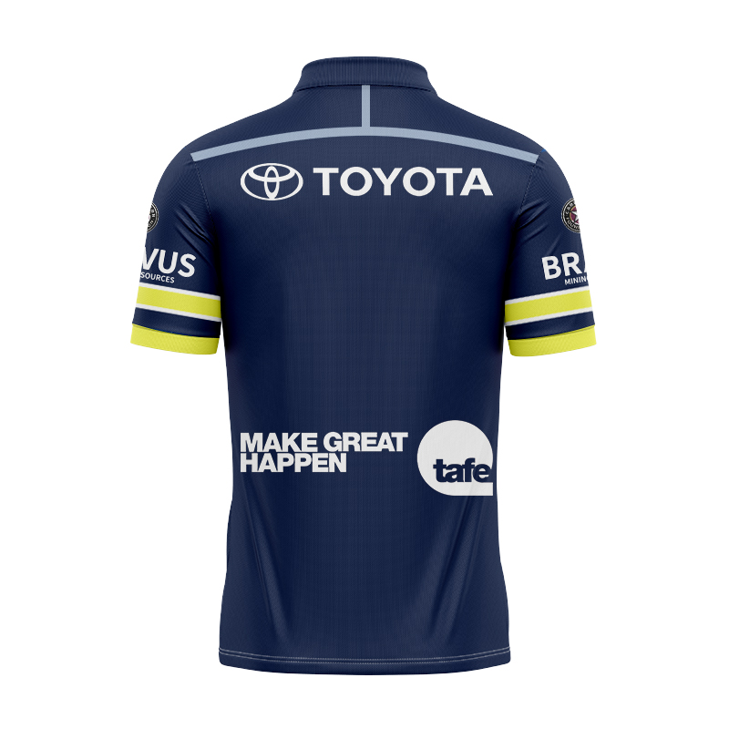 NRL North Queensland Cowboys 2024 Charity Polo Shirt