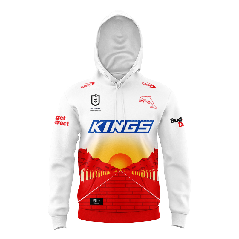 Kid's NRL Dolphins 2024 ANZAC Hoodie