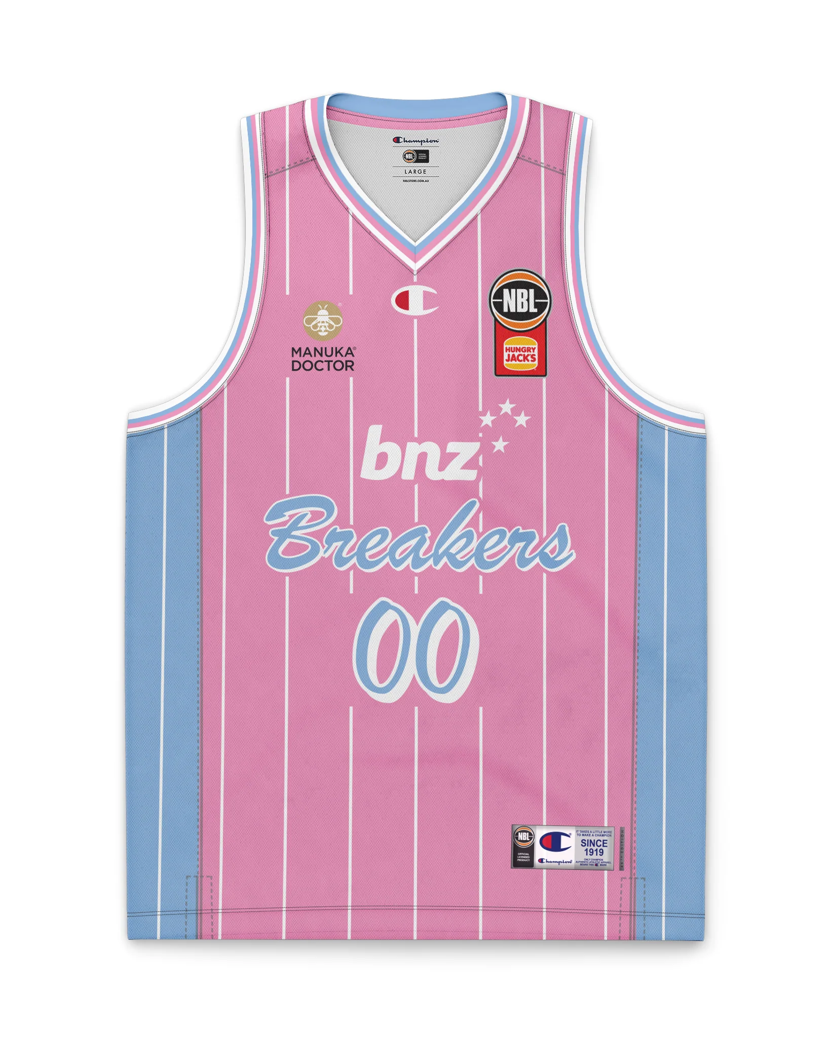 New Zealand Breakers 24/25 Youth HoopsFest Jersey - Personalised