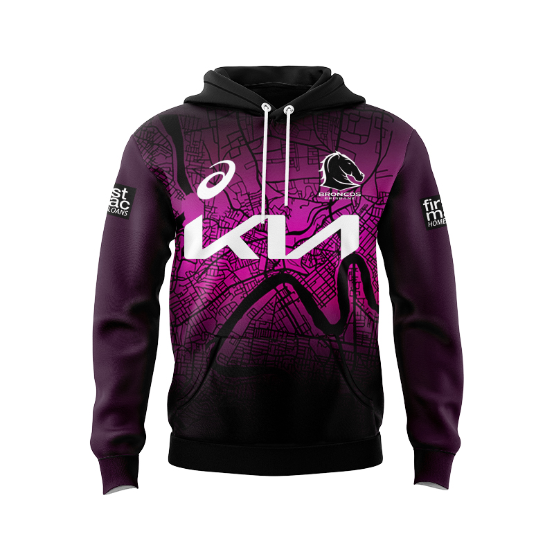NRL Brisbane Broncos 2024 Alternate Hoodie