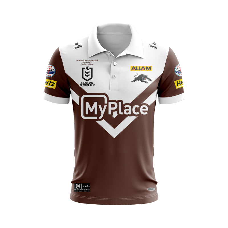 NRL Penrith Panthers 2024 Heritage Polo Shirt