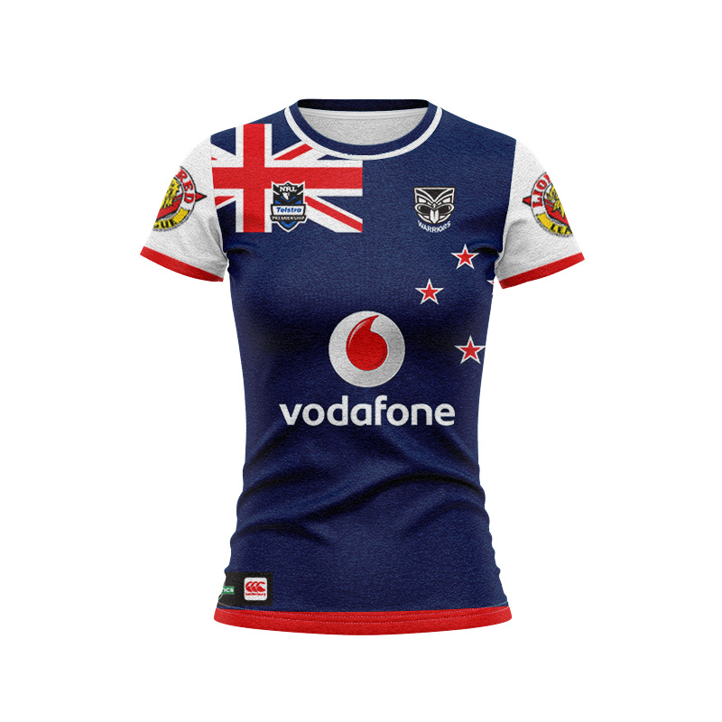 Women's NRL New Zealand Warriors 2011 Heritage Retro Jersey