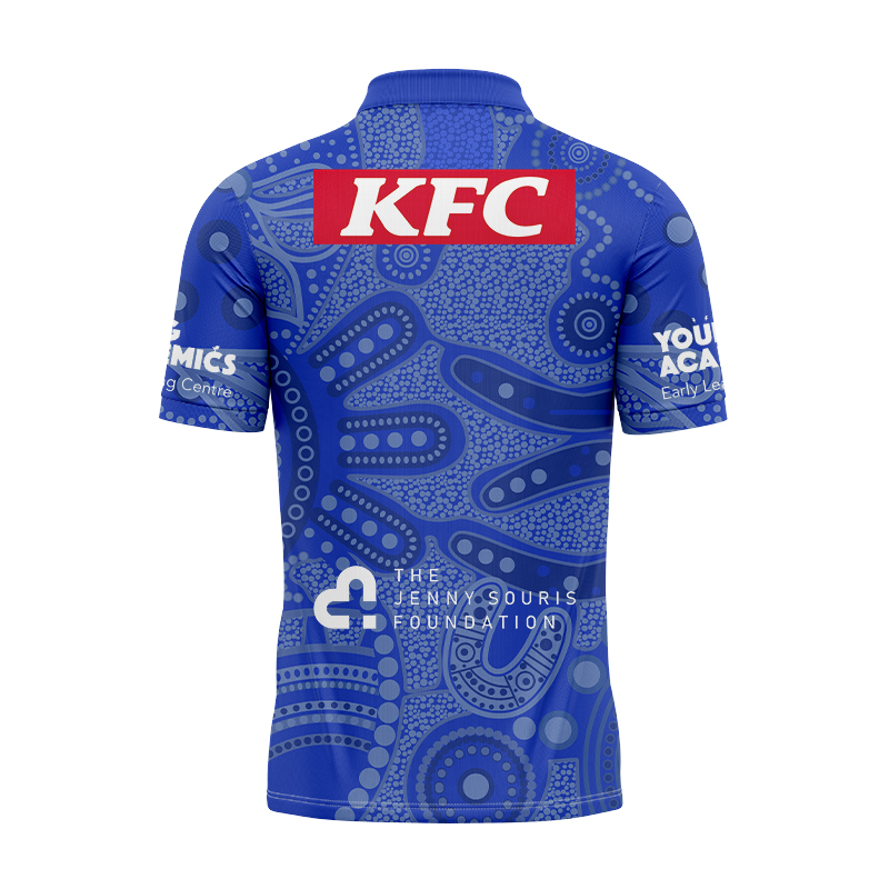 NRL Canterbury-Bankstown Bulldogs 2024 Indigenous Polo Shirt
