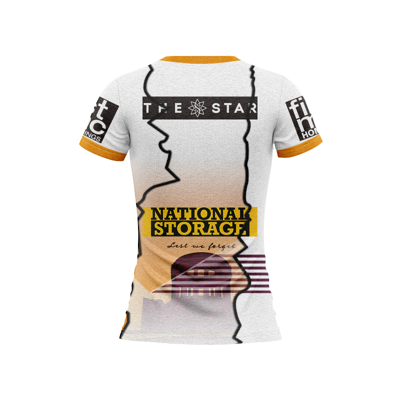 Women's NRL Brisbane Broncos 2024 ANZAC Mix Jersey