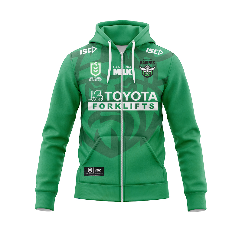 NRL Canberra Raiders 2024 Alternate Zipper Hoodie