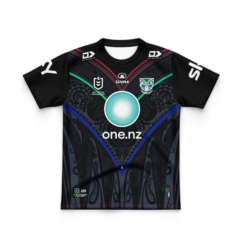 Kid's NRL New Zealand Warriors 2024 Indigenous Jersey